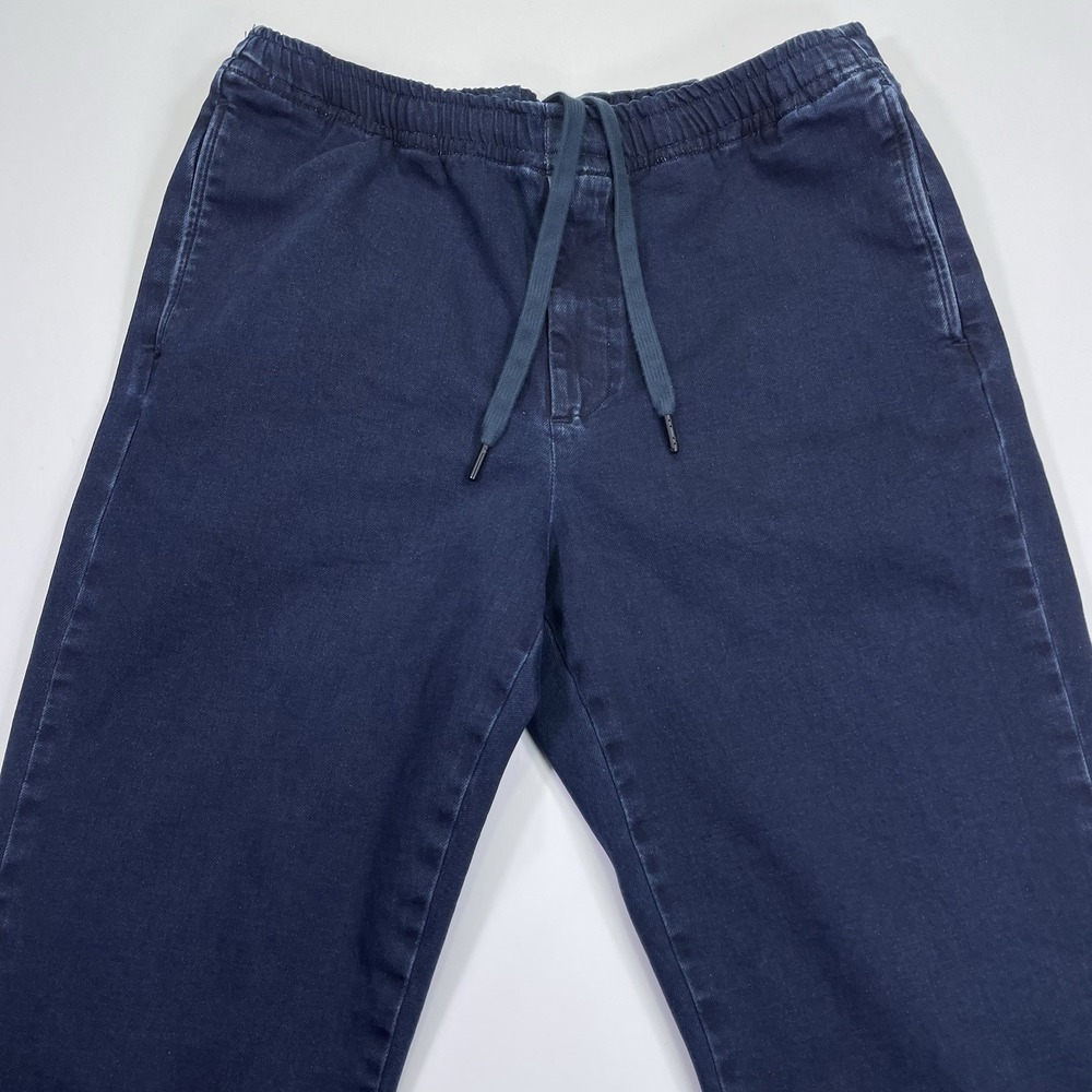 Rag & Bone Joggers Men's Large Blue Denim Jeans 34x28 Cuffed